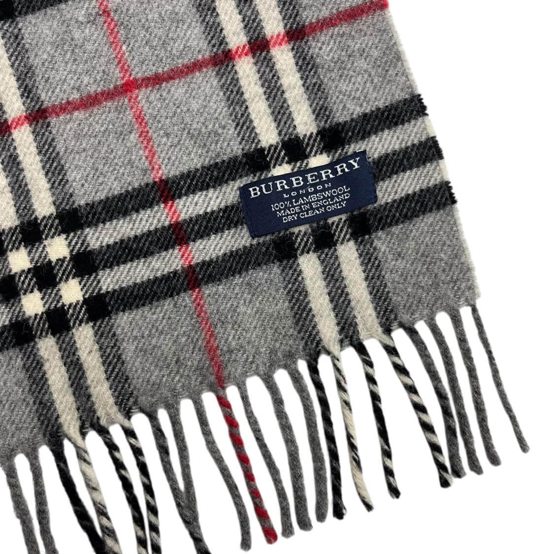 버버리 그레이 노바체크 램스울 머플러 상품이미지5