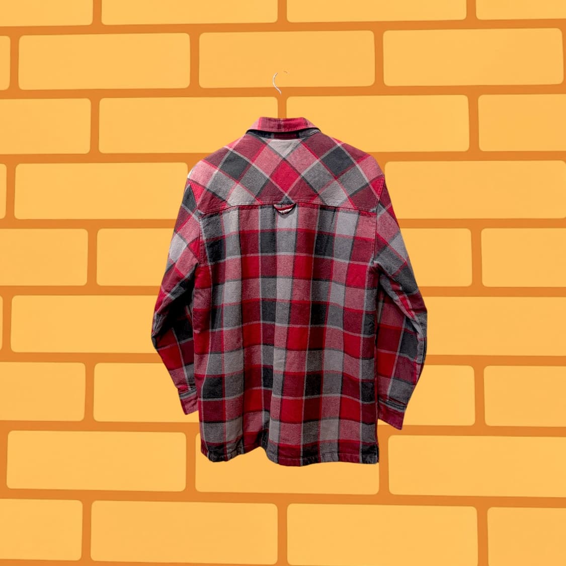 Majah Flavah 퀼팅 워크 셔츠 자켓 (L) 상품이미지4