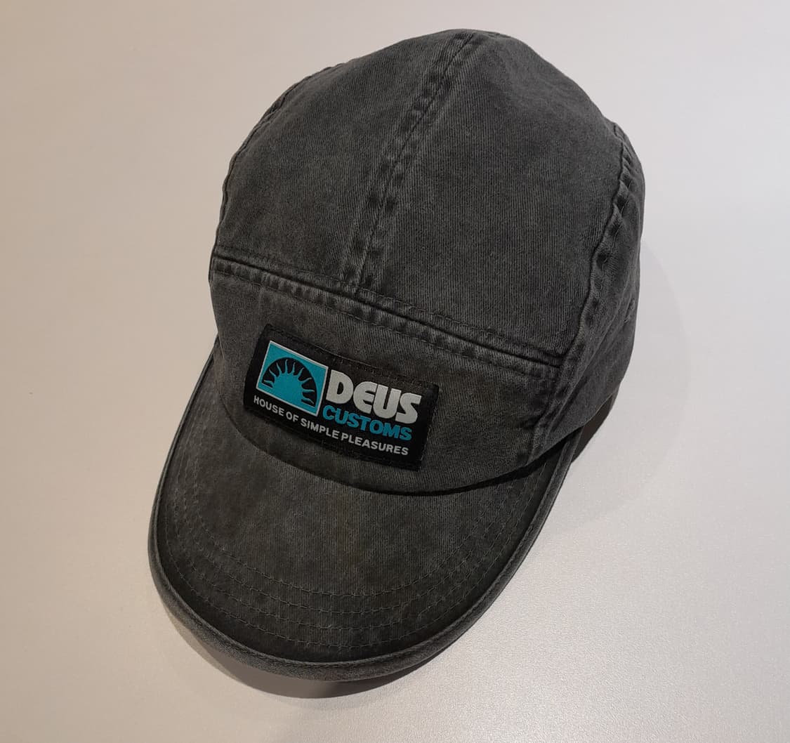 💥데우스 엑스마키나 빈티지 워싱 캠프캡 (챠콜)
 상품이미지1