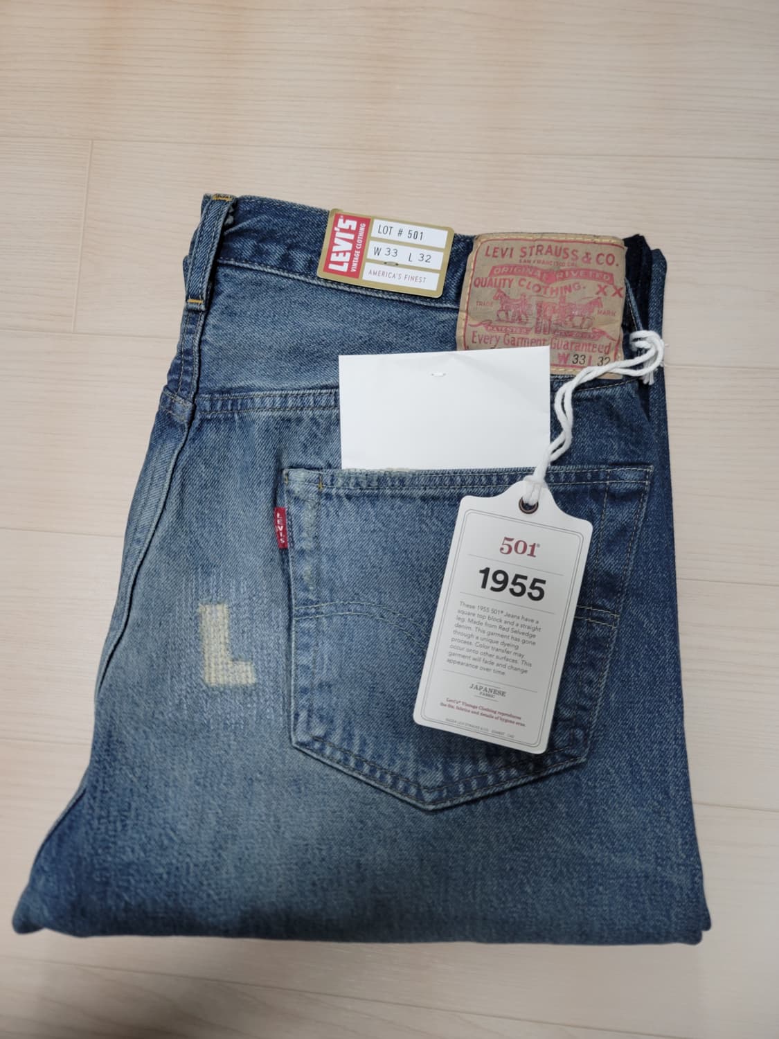 리바이스LVC 55501 VIPER 33X32 상품이미지8