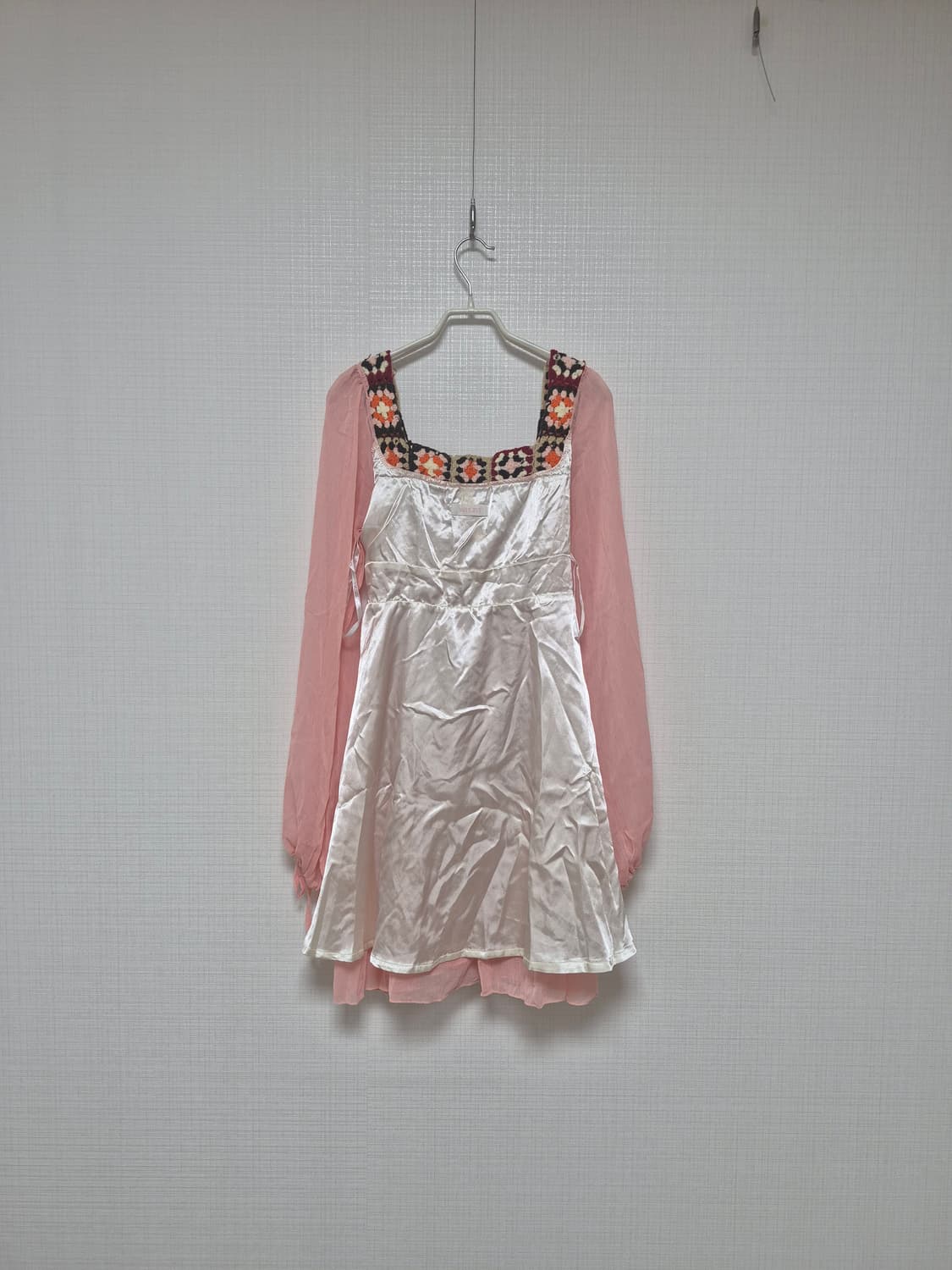 리즈리사 초고전휘귀템 히메갸루 핑크 가기바리플라워 원피스 상품이미지3