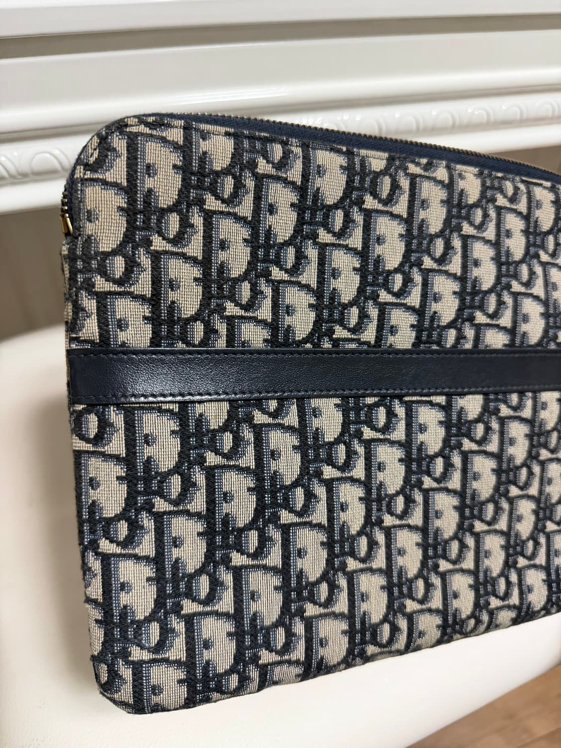 갤러리아 구매) 디올 오블리크 트레블 키트 클러치 (싸게급처) 상품이미지2