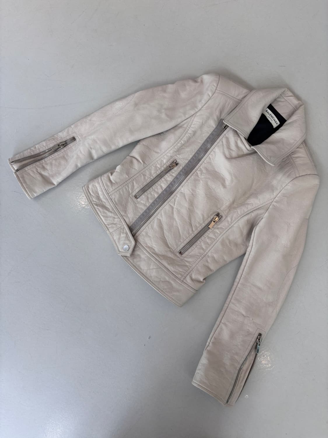Vintage Balenciaga Leather Jacket 상품이미지3