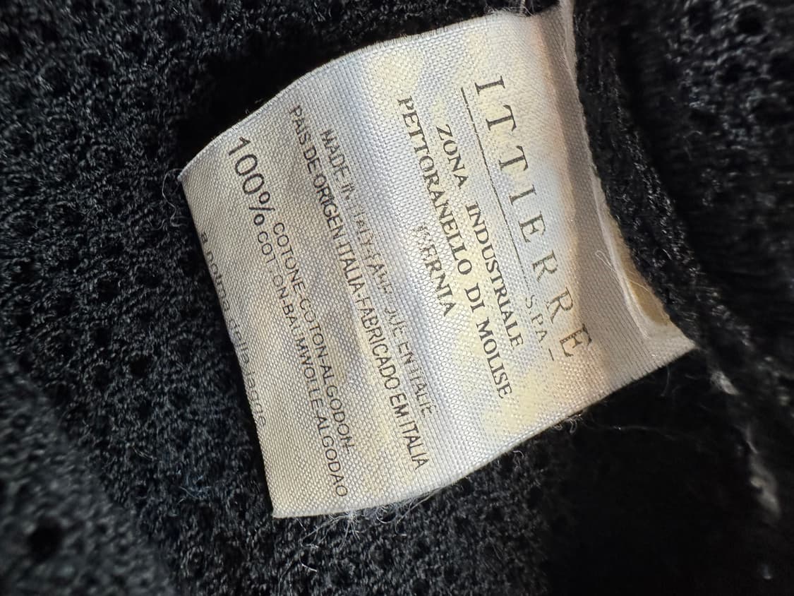 빈티지 베르사체 진스 쿠튀르 레터링펀칭니트100-105 상품이미지6