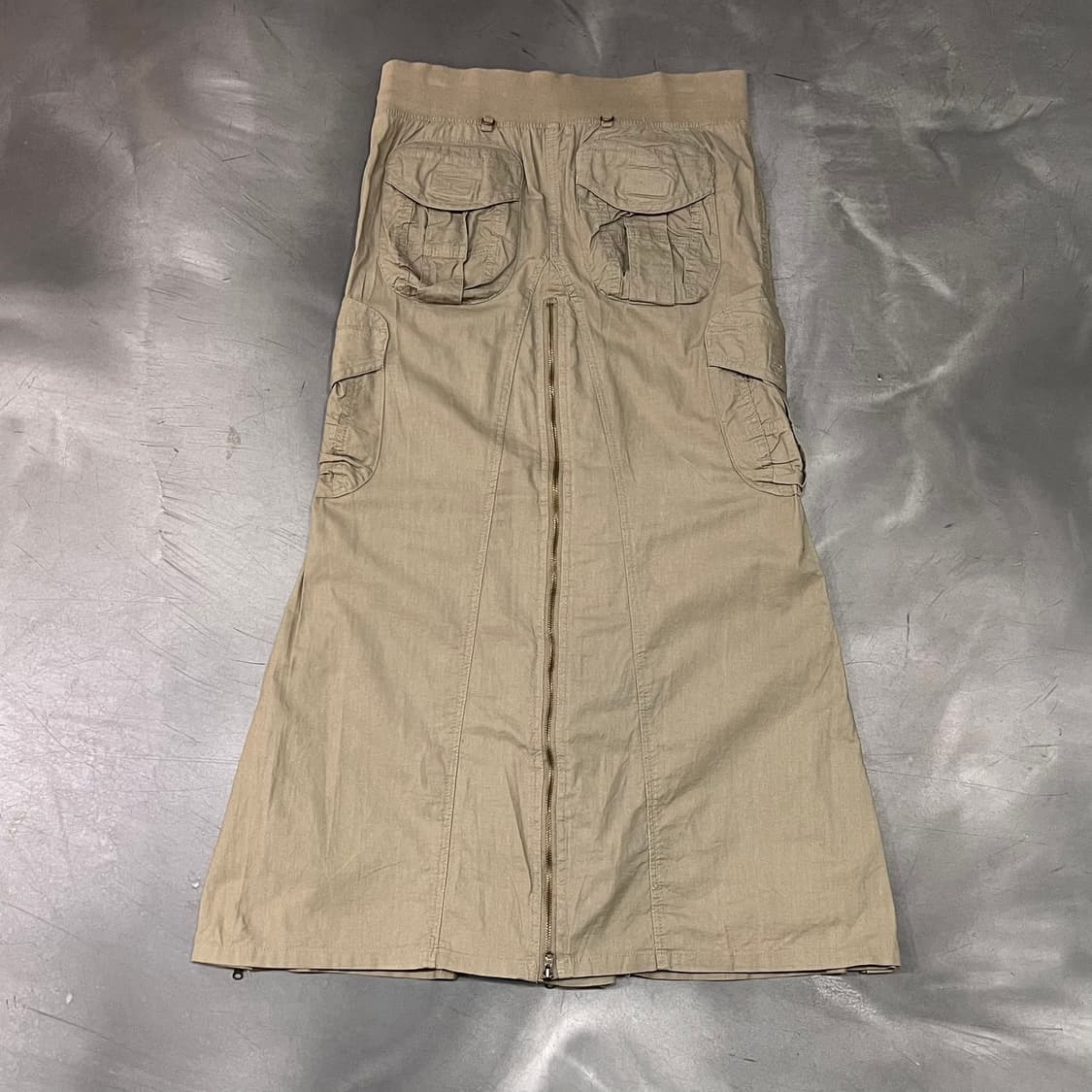  빈티지 집업 카고 롱 스커트 y16249 상품이미지2