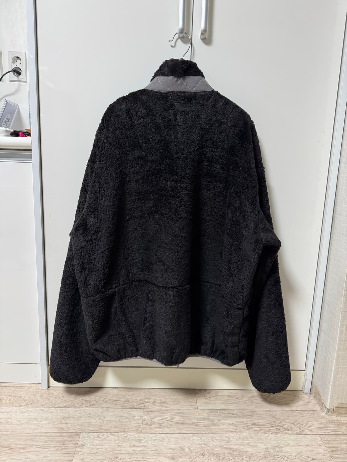 4) 폴리테루 셰르파 플리스 블랙 브라운 상품이미지2