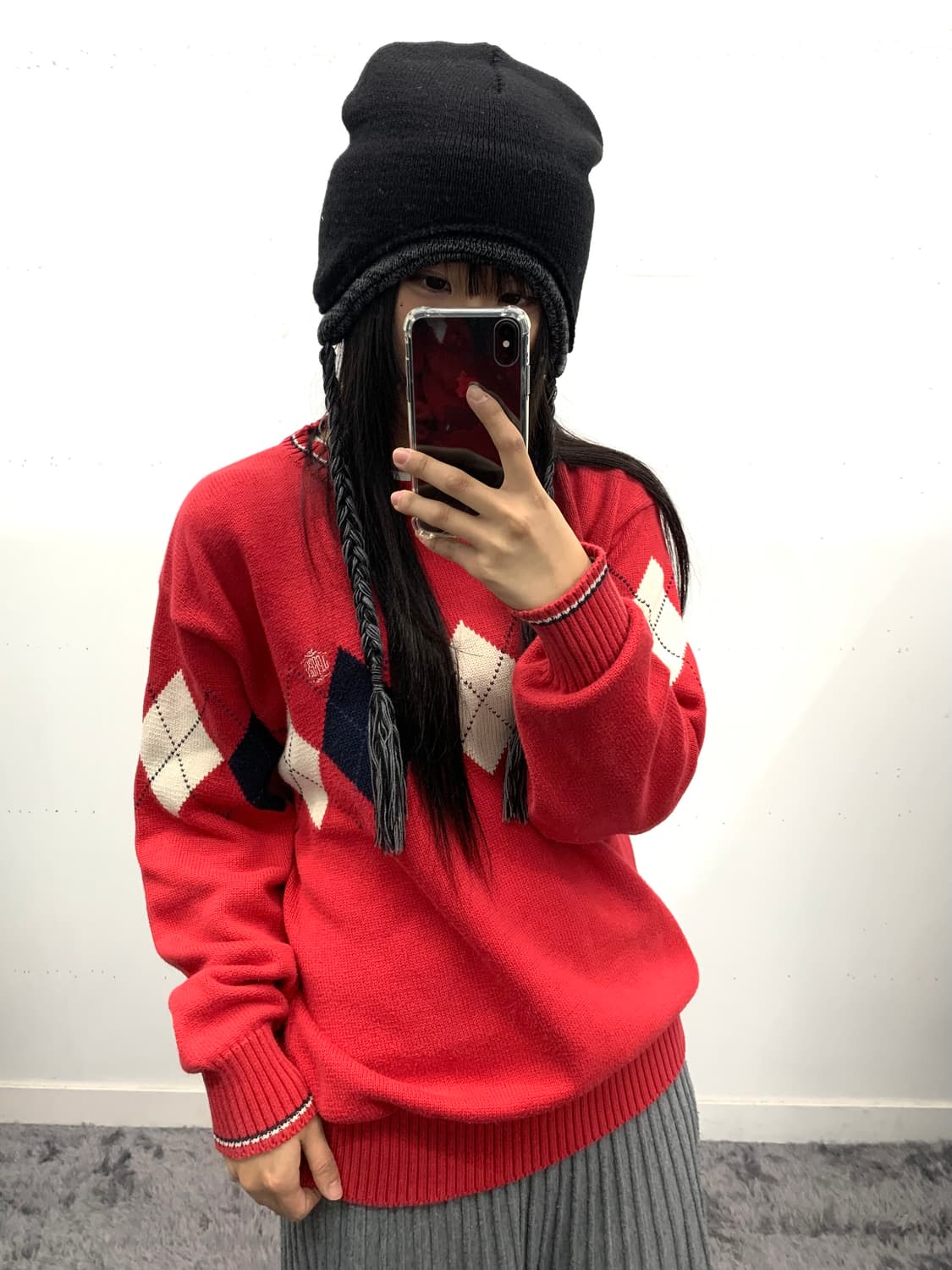 J.press 아가일 니트 상품이미지1