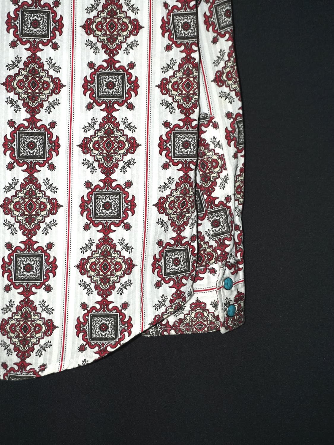 (smith's american) red ethnic shirt  상품이미지5