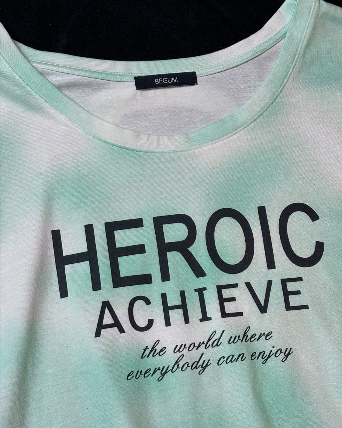 일본빈티지 BEGUM 티셔츠 상품이미지2