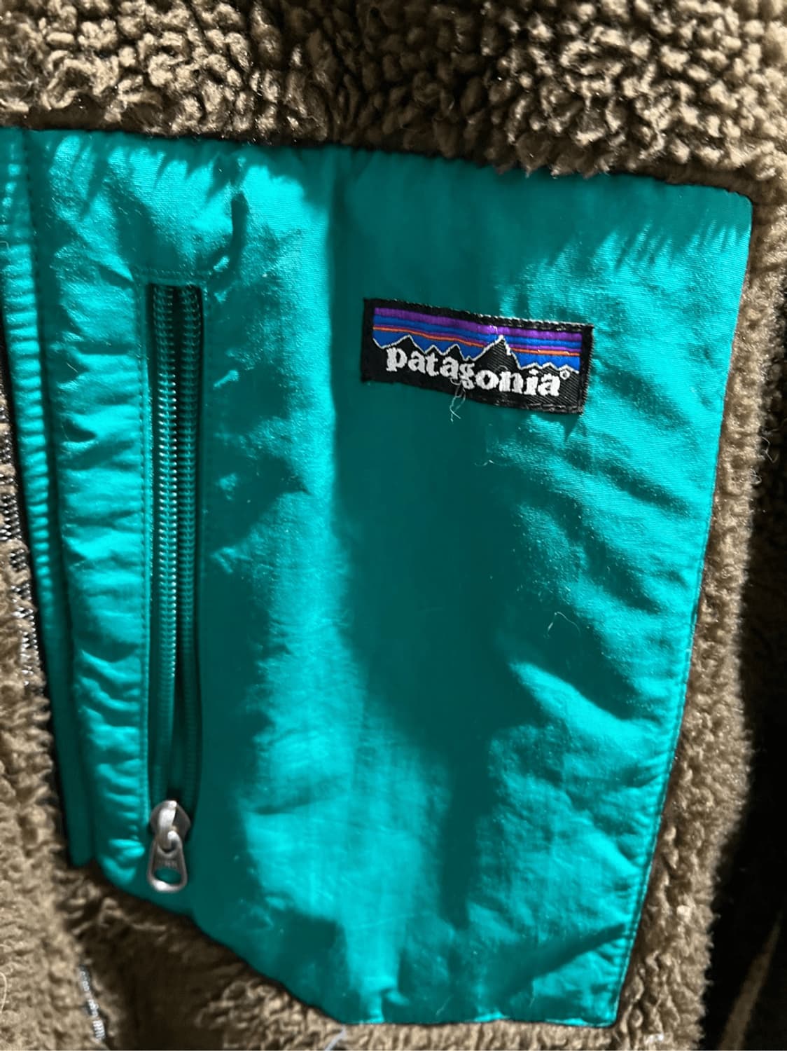 10s 파타고니아 레트로-X 브라운/티르쿠아즈 상품이미지2