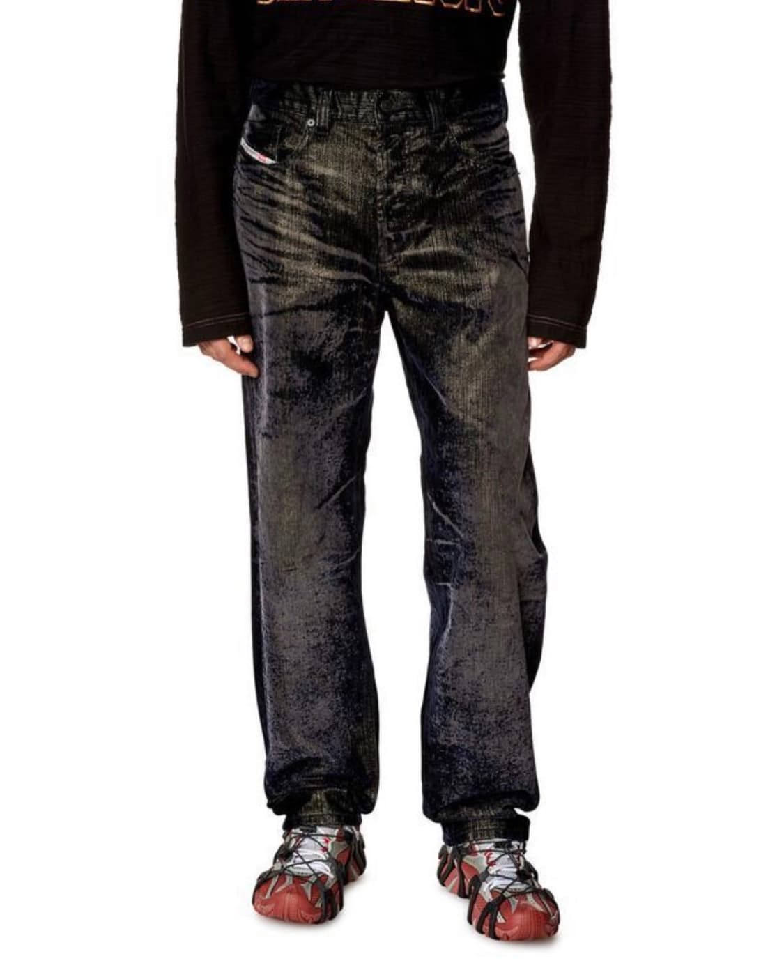 W32) 디젤 벨벳 데님 팬츠 상품이미지5