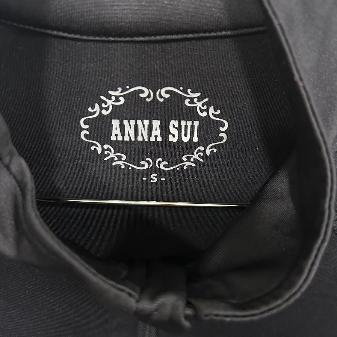 안나수이 스판코튼 셔링 집업 져지 상품이미지3