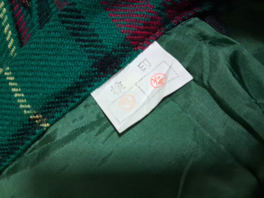 일본빈티지수입 Vogue 순모 체크 주름스커트 롱 28 
원산지 일본 소 상품이미지7