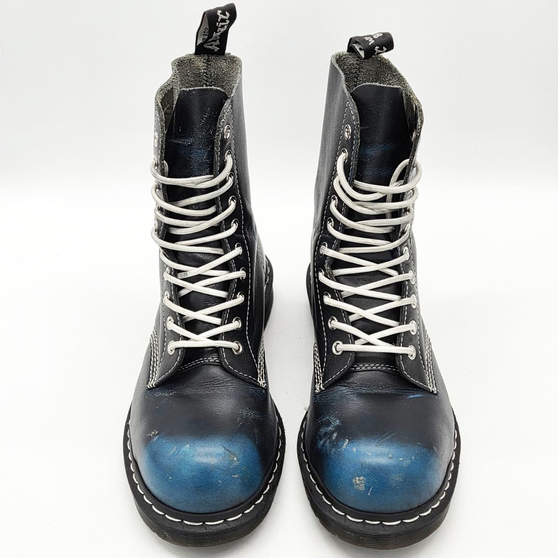 닥터마틴 1919 10홀 블루블랙 투톤 (8) 상품이미지4