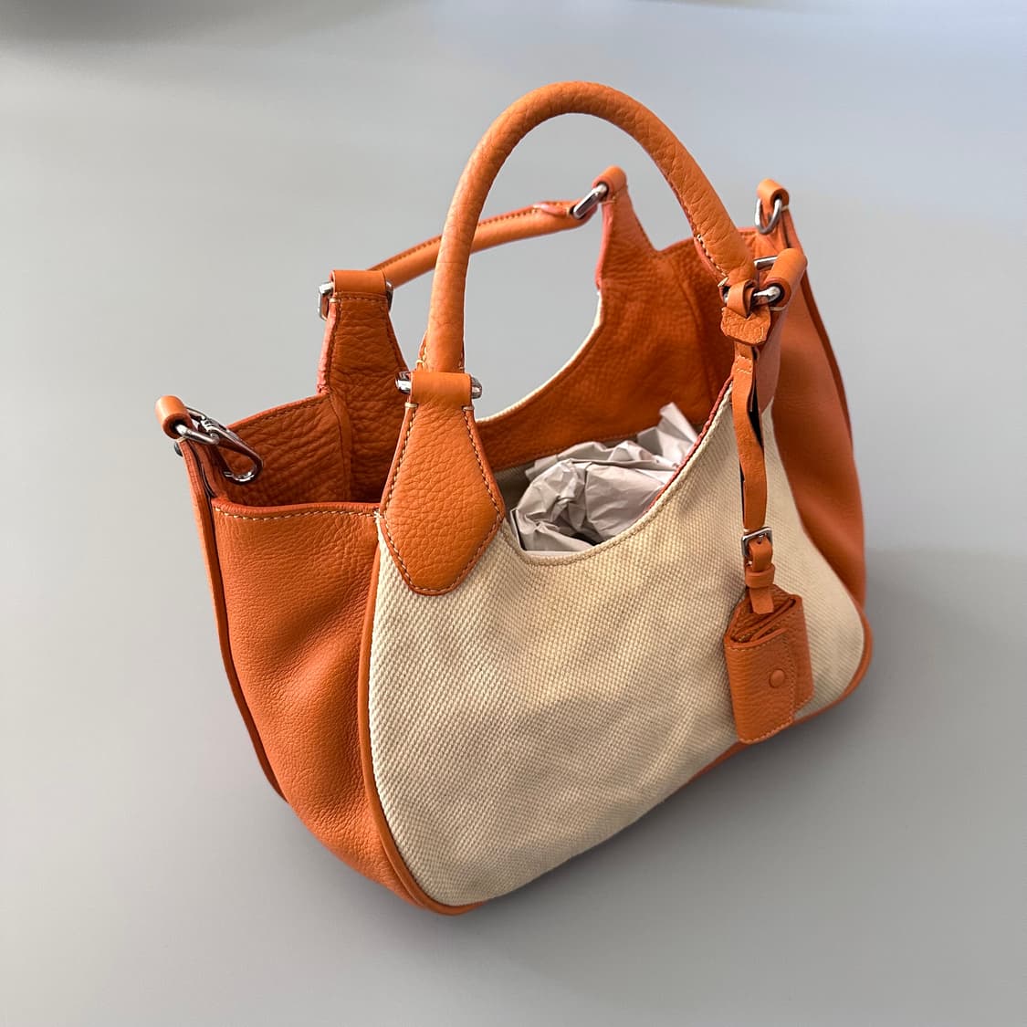 질샌더 jil sander 가죽 컨버스 토트백 상품이미지1