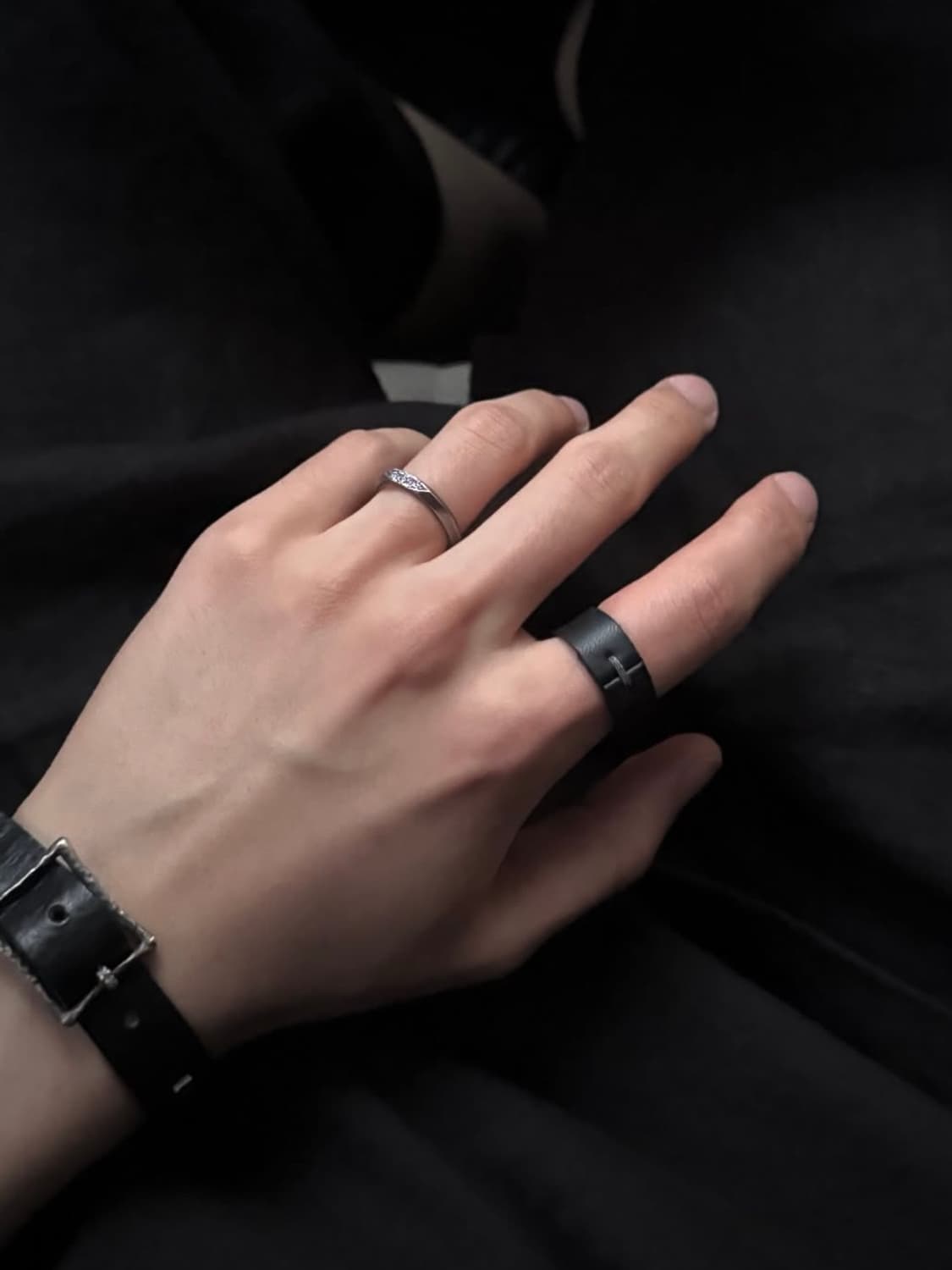 [OS] reveniomaker Leather ring 상품이미지1