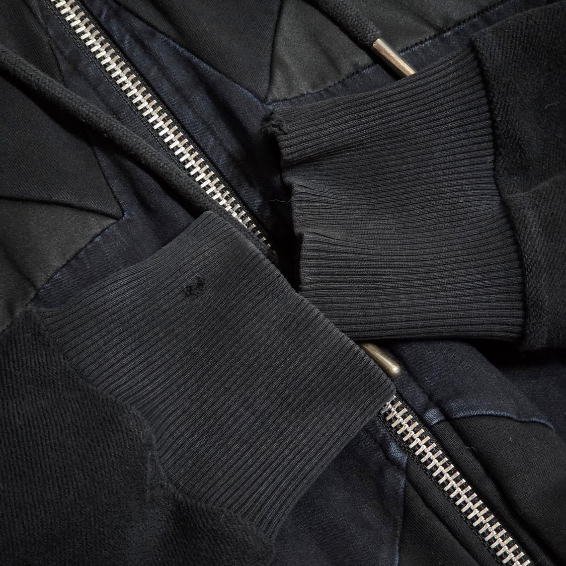 디젤 스타 배색 후드 집업 상품이미지7