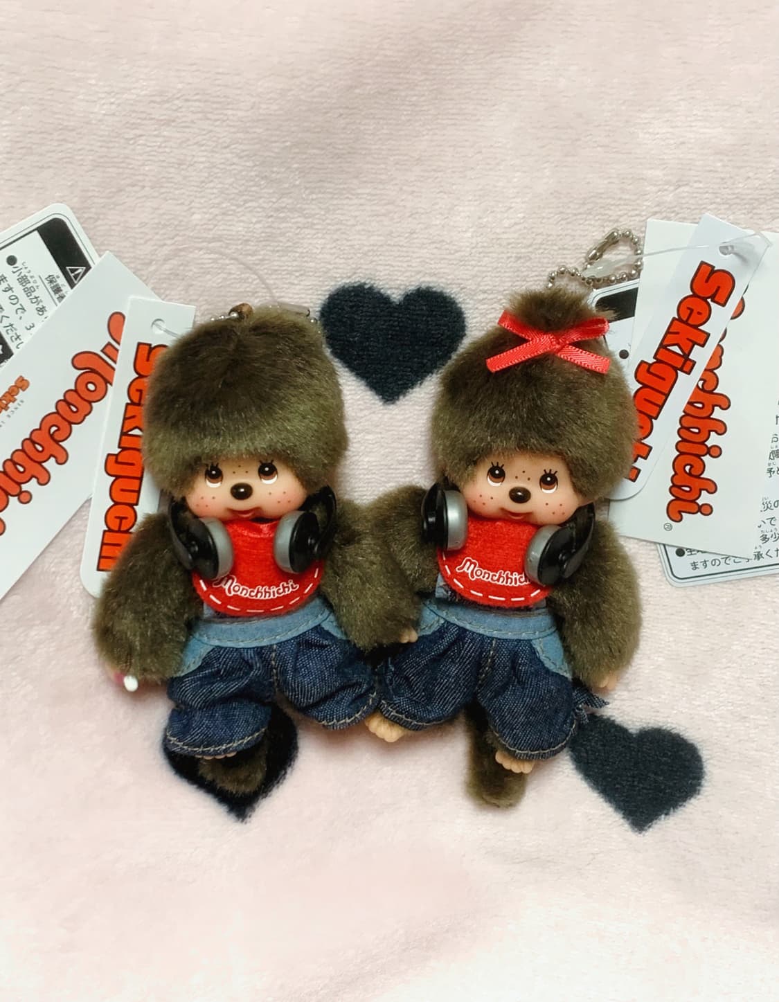 몬치치 데님 커플세트 키체인 상품이미지5