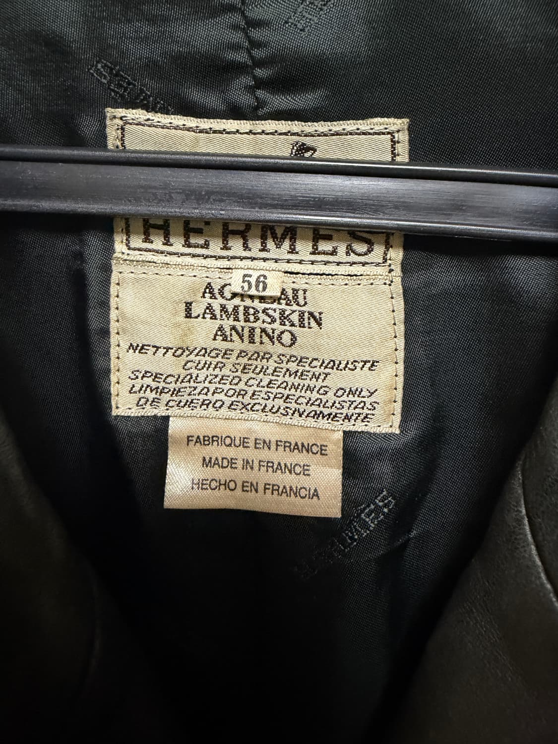 에르메스 가죽 코트 상품이미지2