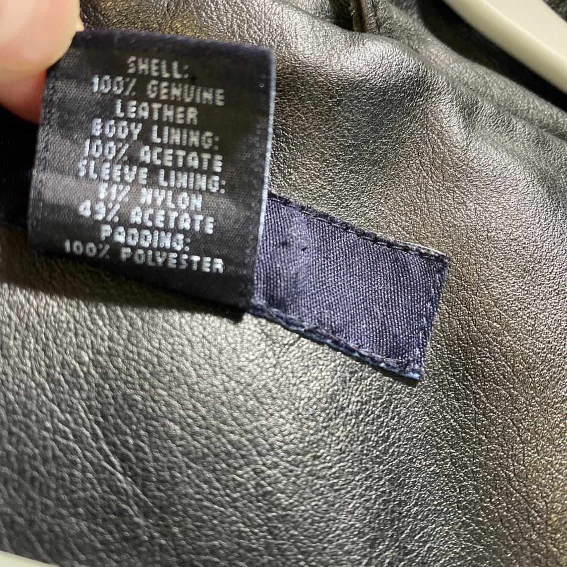 올드 갭 레더 집업 자켓 상품이미지4