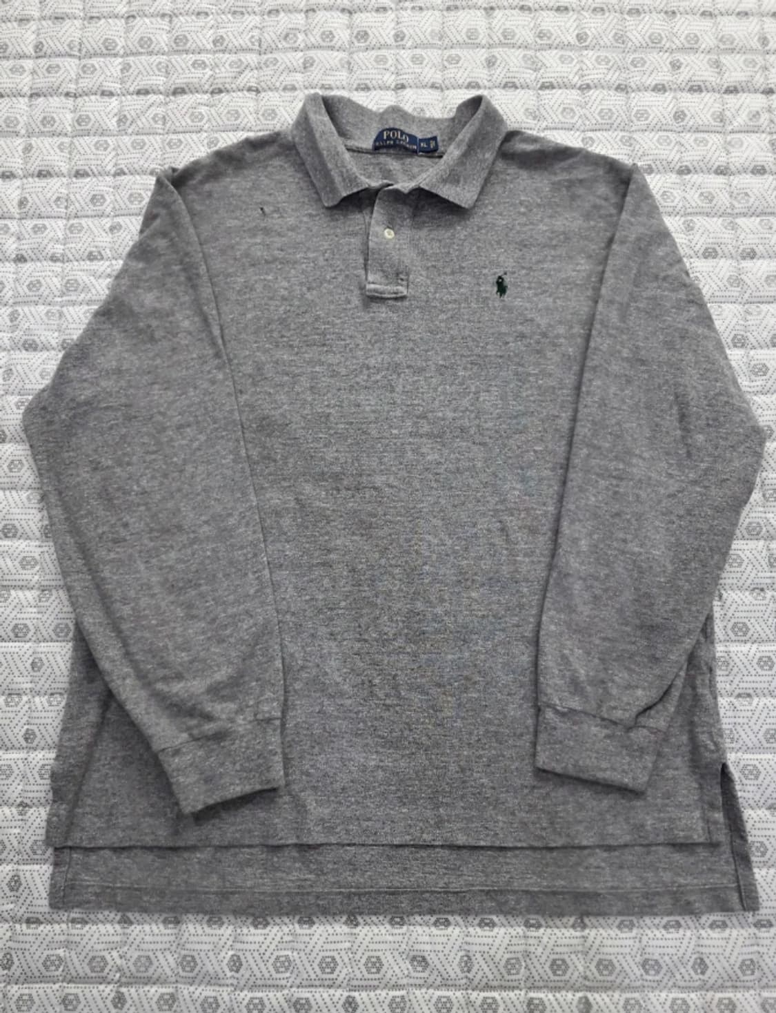 폴로 랄프로렌 긴팔 카라티 그레이 105 상품이미지1