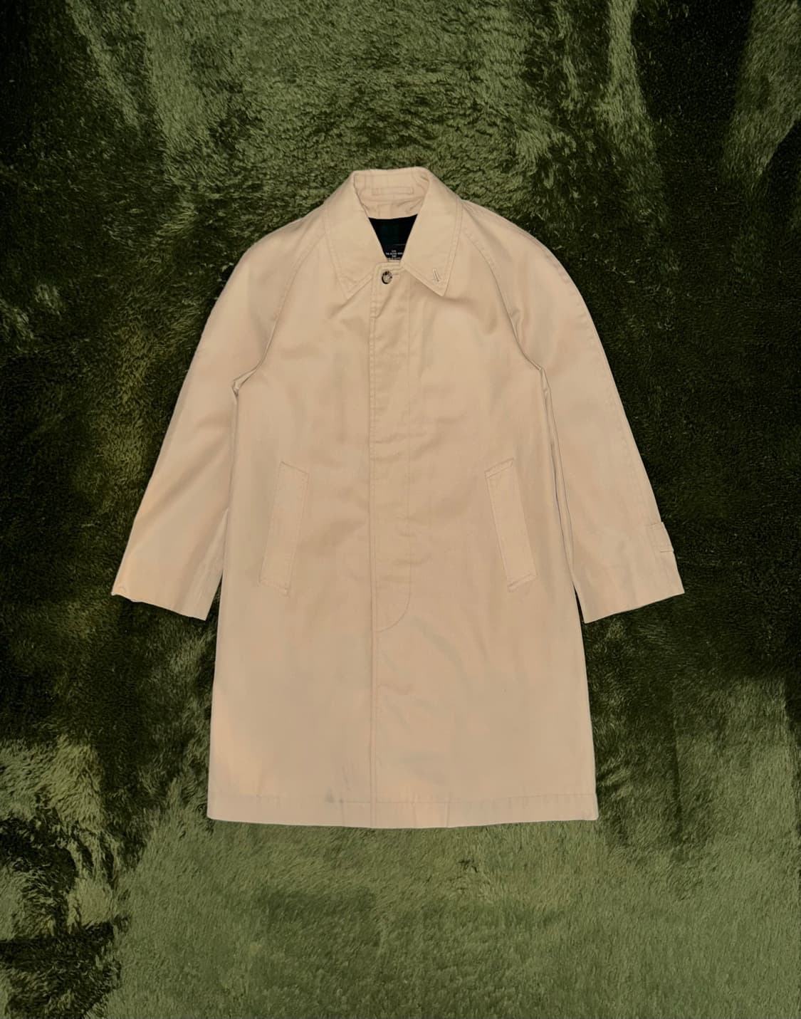 VAN JACKET INC. 반 블랙워치 디태처블 라이닝 코트 상품이미지1