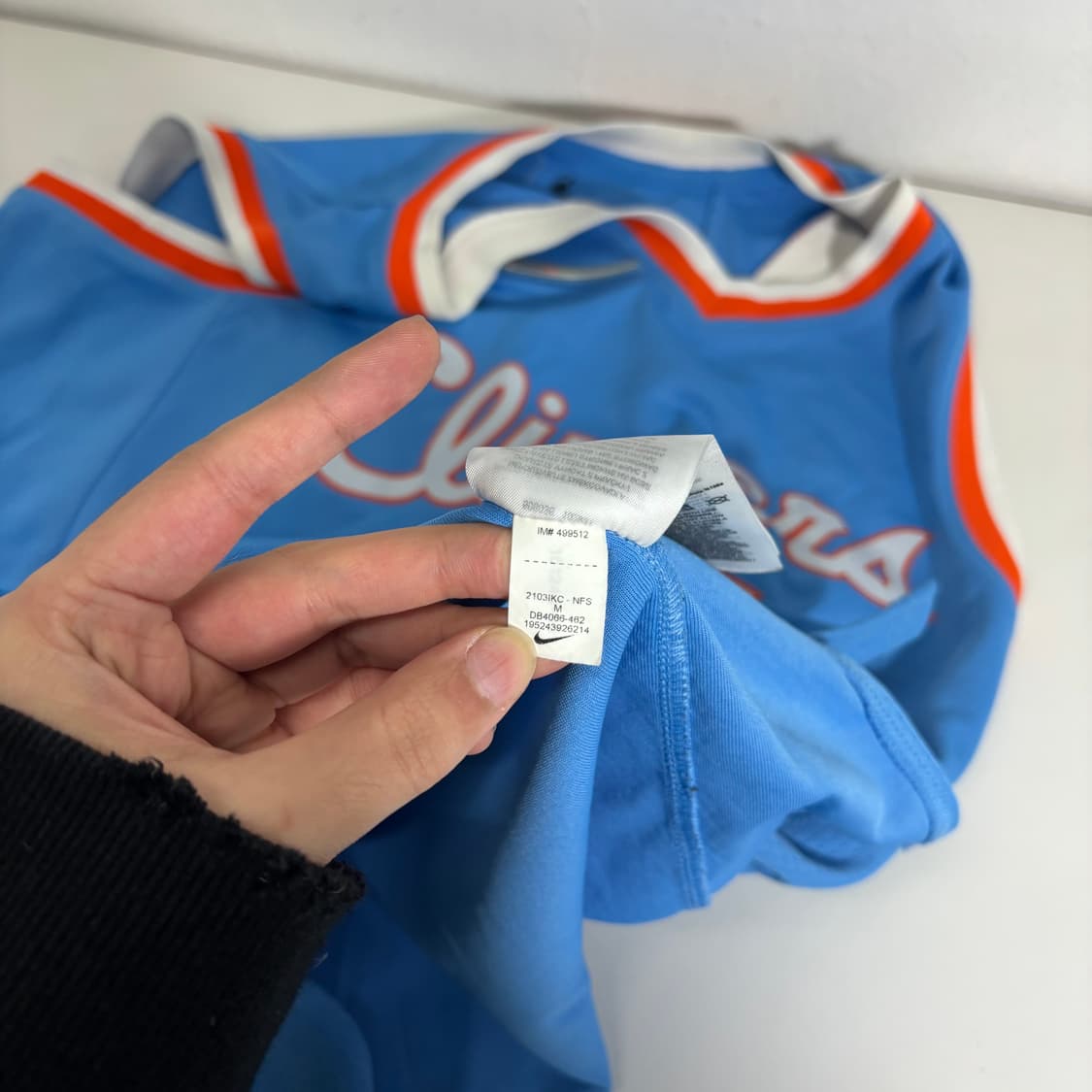 M 나이키 LA클리퍼스 21-22 시티에디션 폴조지 유니폼 상품이미지6