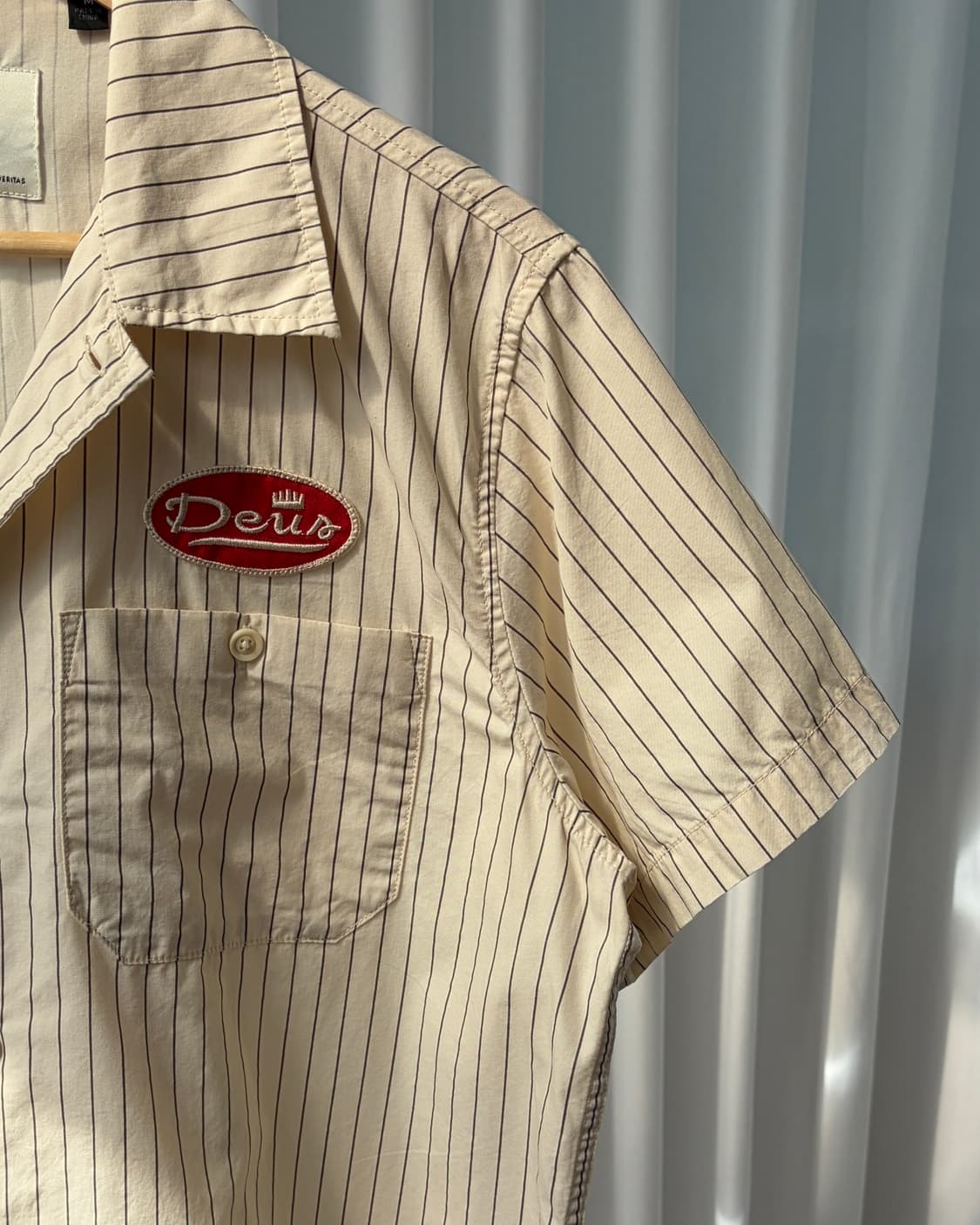 [M]데우스 엑스 마키나 스트라이프 워크 셔츠 상품이미지5