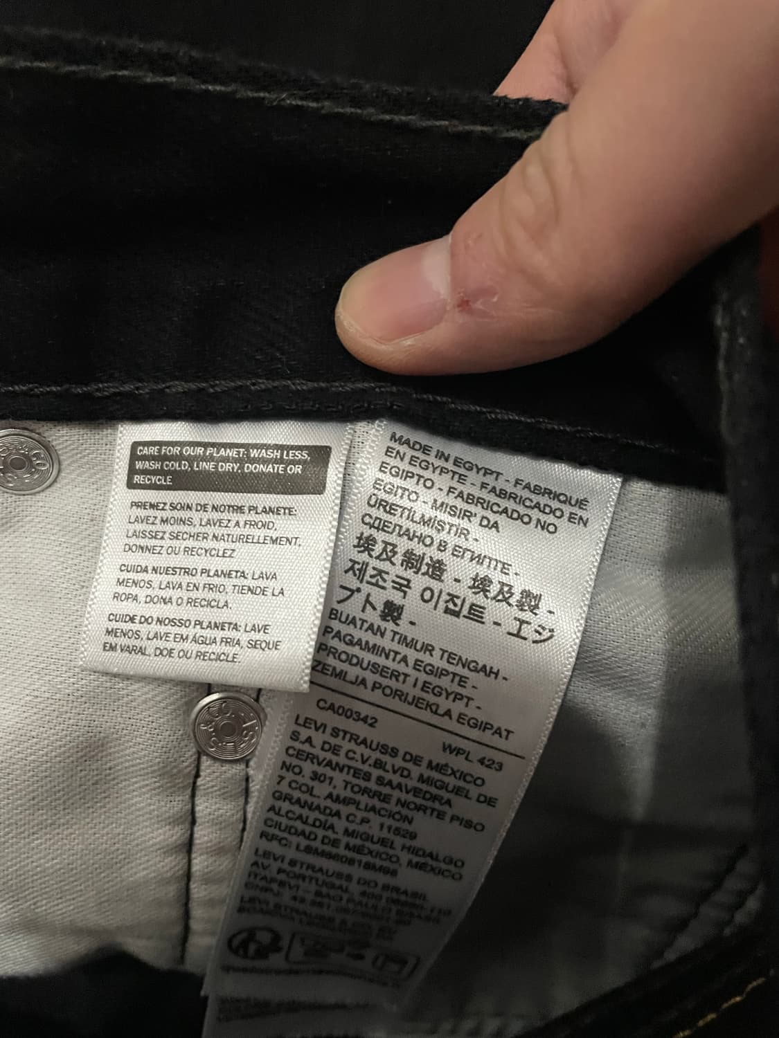 리바이스 517 블랙 31x30 사이즈 (직구상품) 상품이미지3