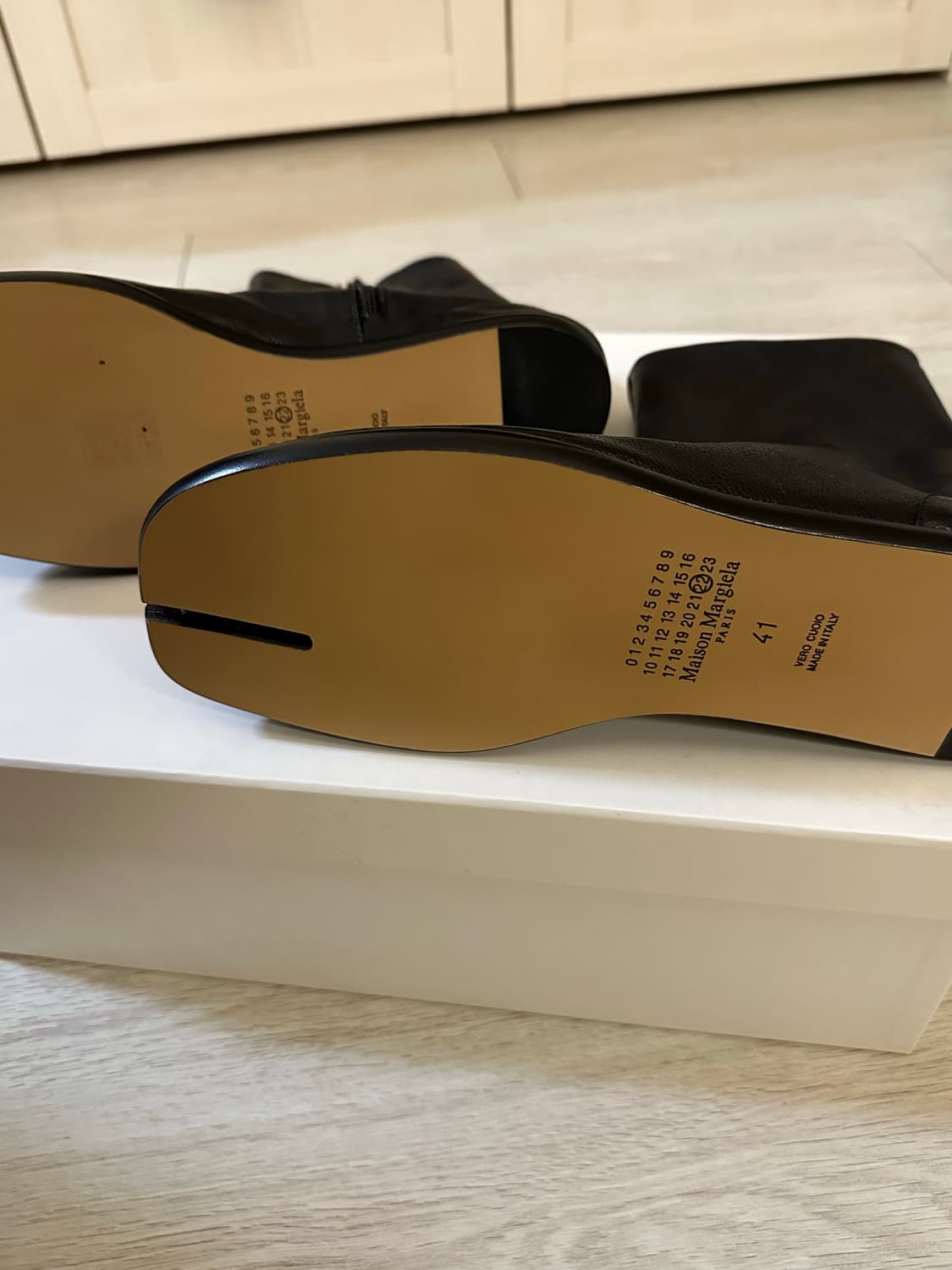 [41] 메종마르지엘라 타비 플랫 앵클 부츠 상품이미지3