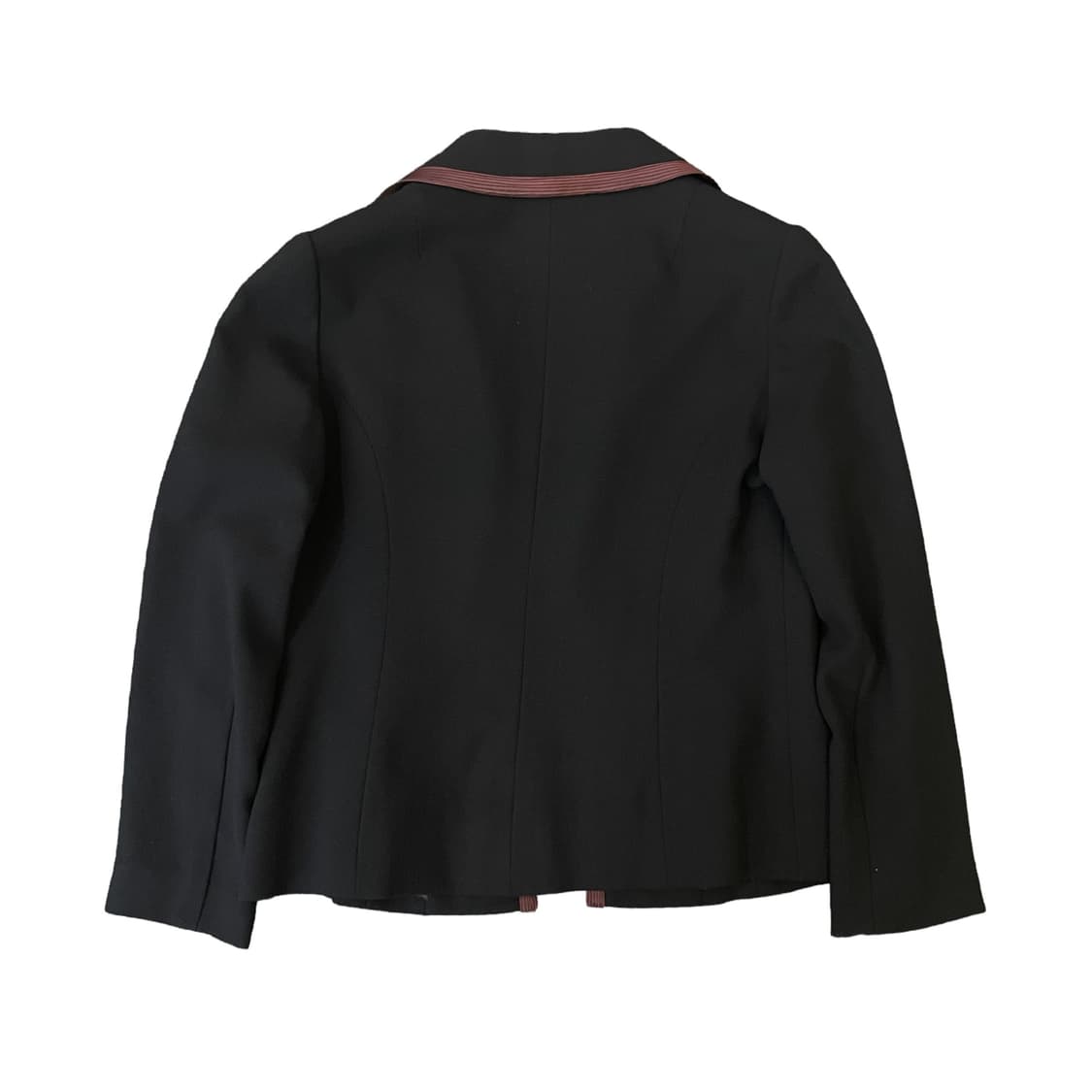 소일 브라운 바인딩 블랙 숏 자켓 상품이미지2