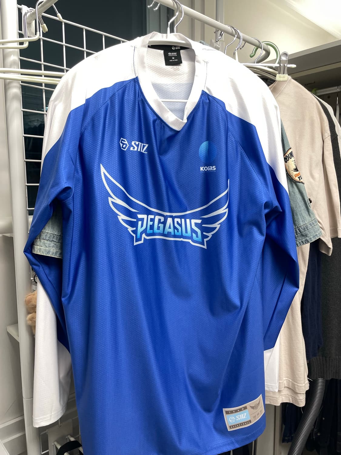 한국가스공사 농구 페가수스 슈팅져지 상품이미지1