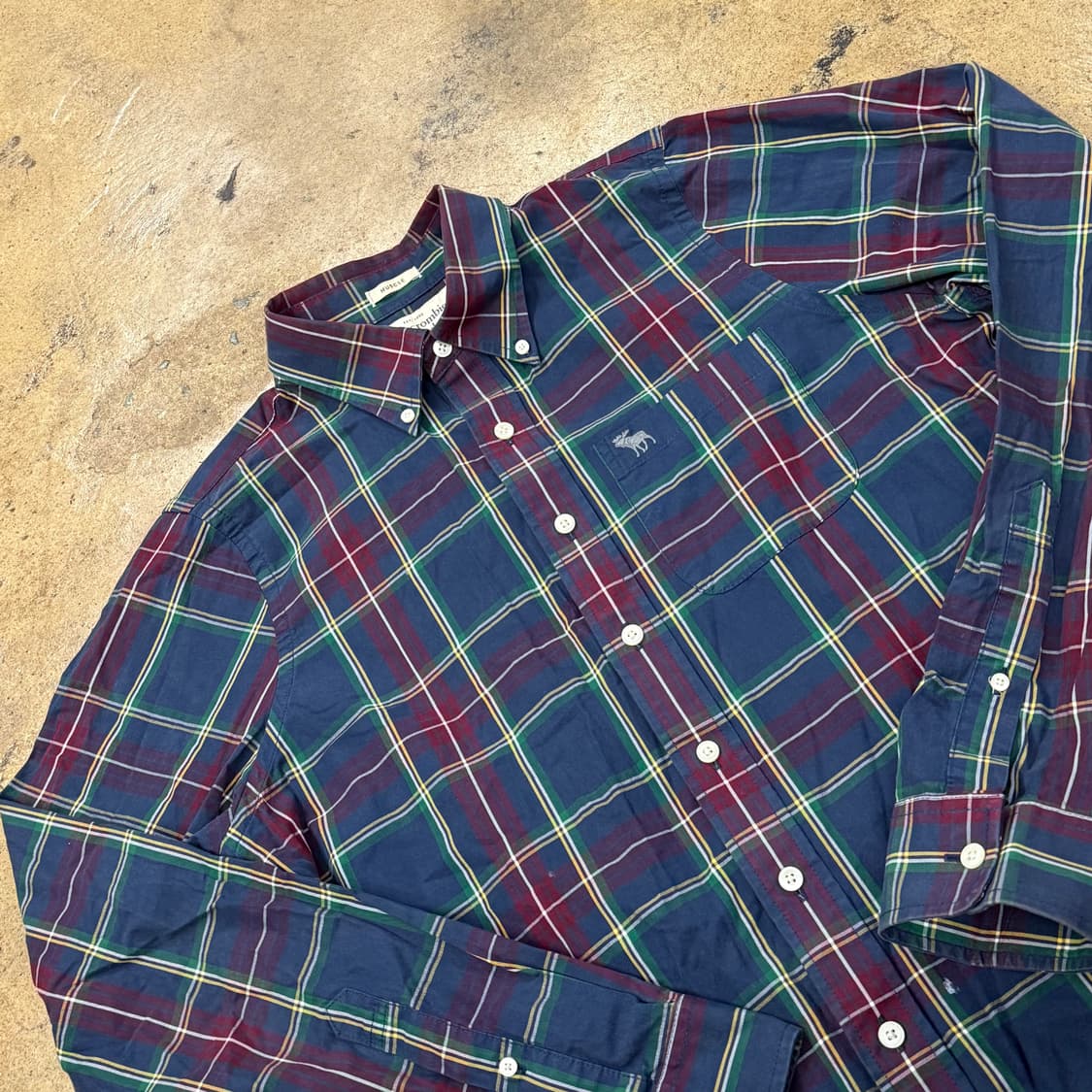 아베크롬비 체크 셔츠  상품이미지1