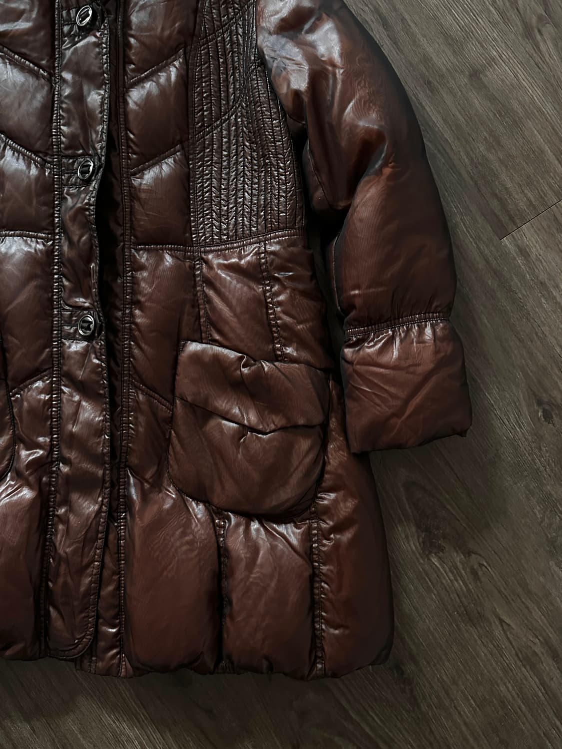 볼류밍 & 페이드 롱 푸퍼 자켓 상품이미지10