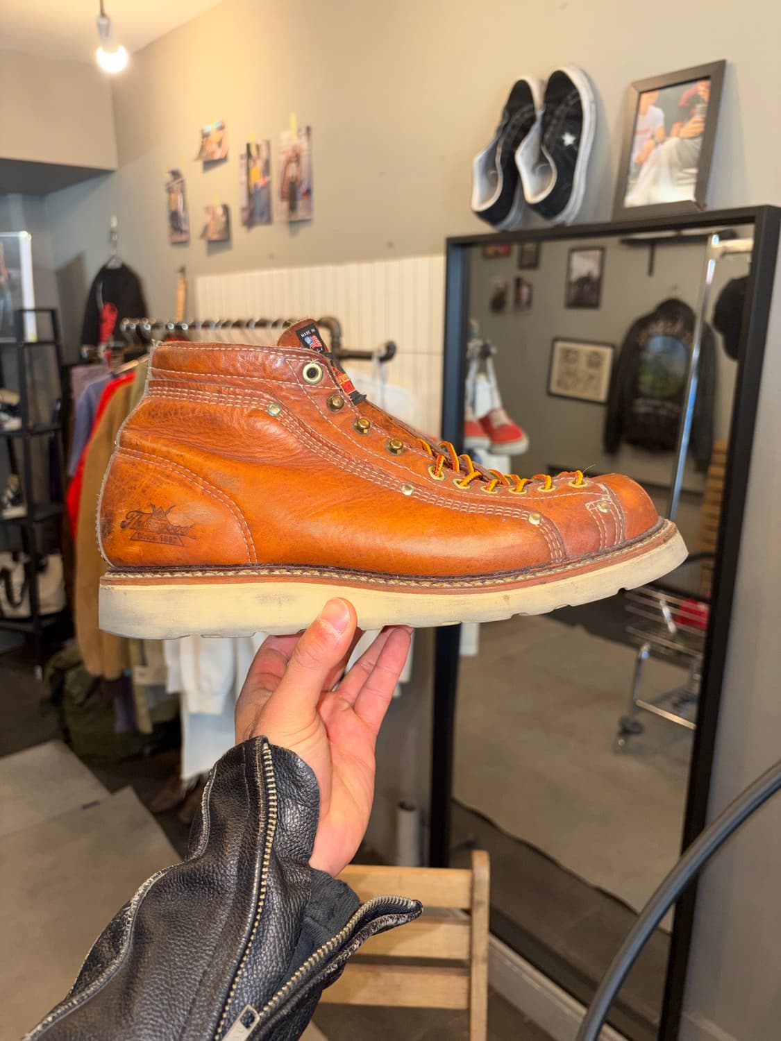 Thorogood USA monkey roofer leather boot 상품이미지8