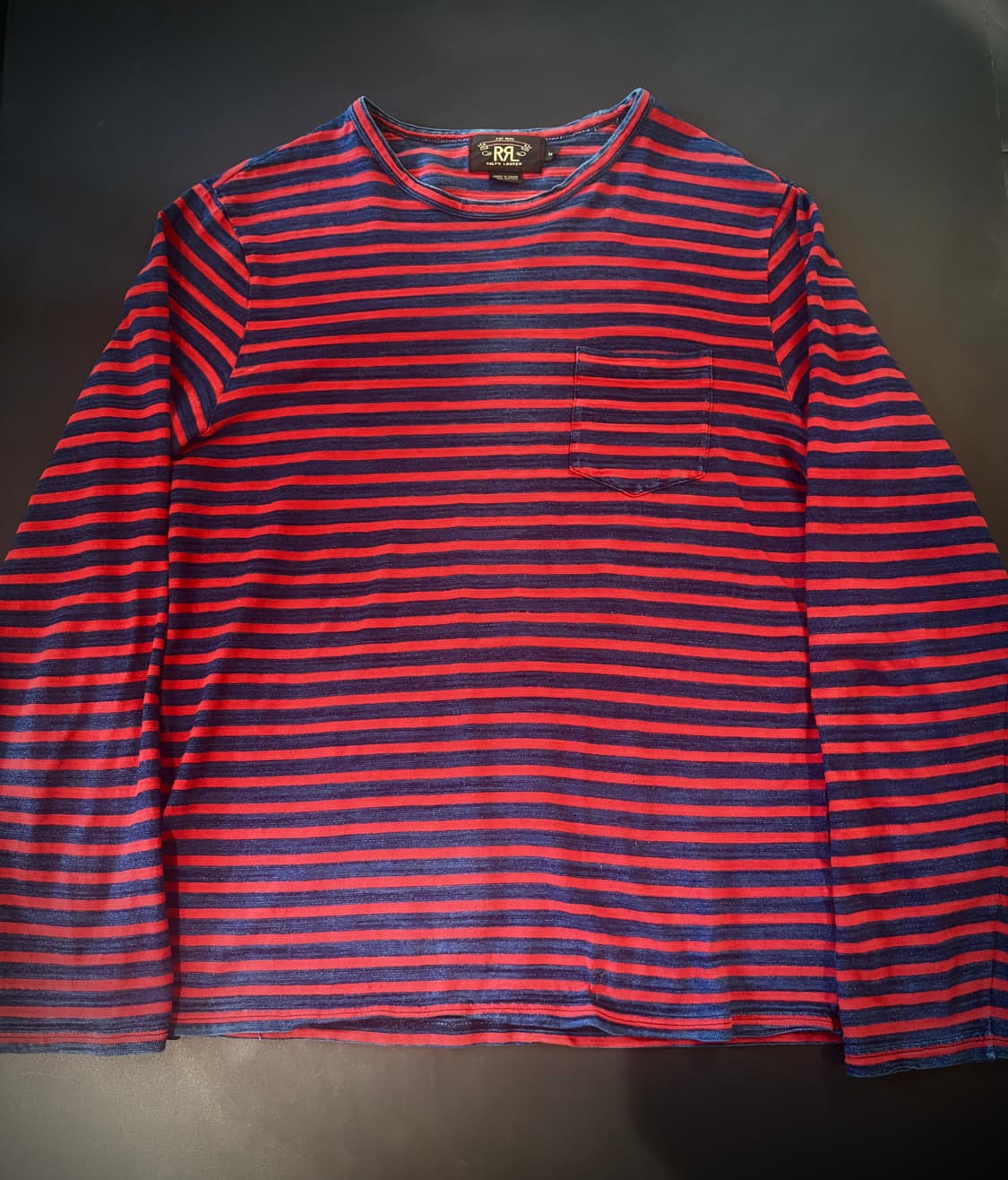 RRL 더블알엘 스트라이프 롱슬리브 m 상품이미지1