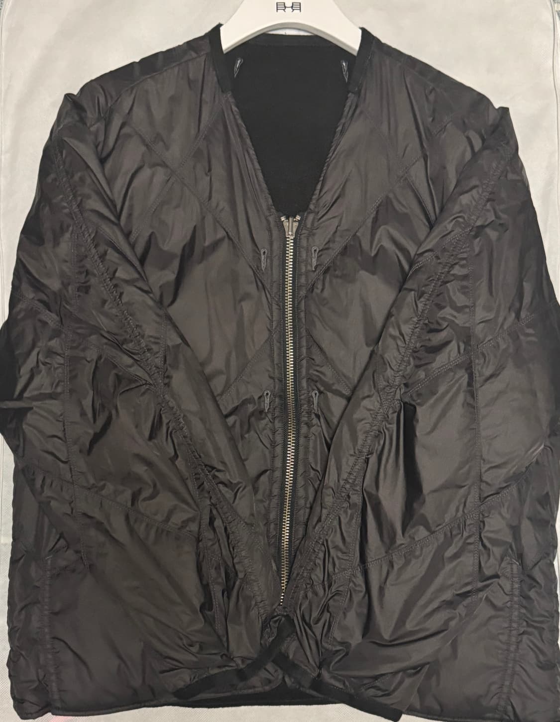 폴리테루 린넨 라이너 블랙&롬버스 차콜 상품이미지2