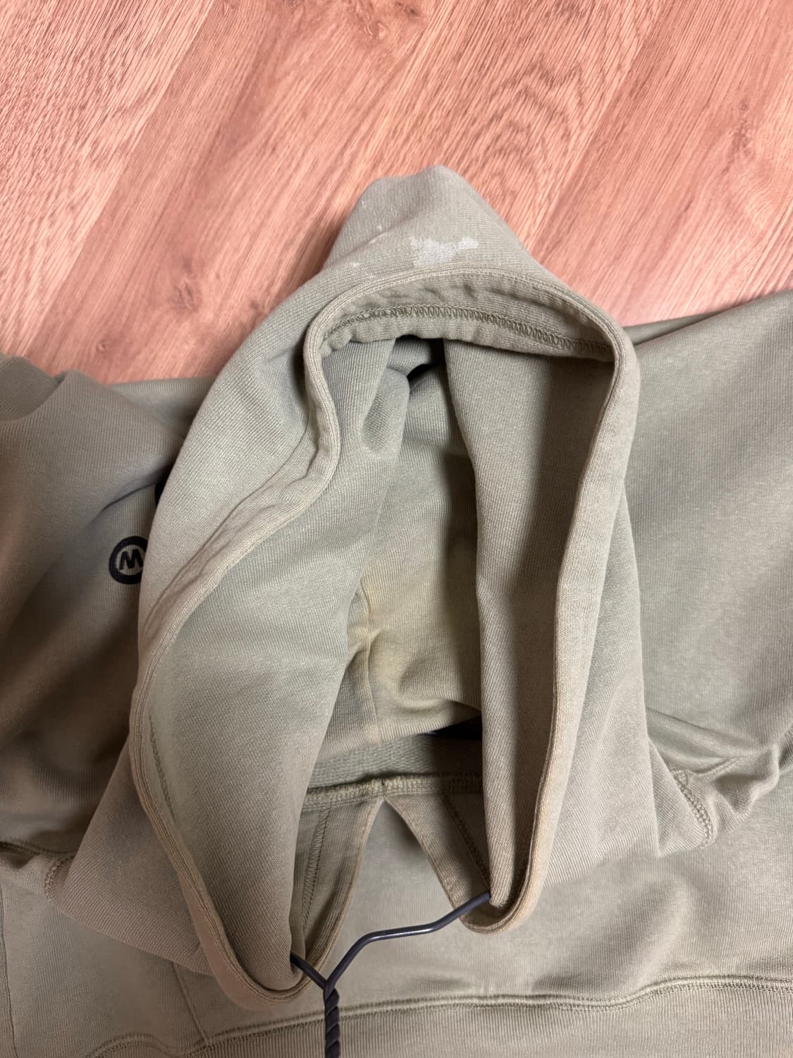 아픽스 로고 후드티 L 그린 상품이미지3