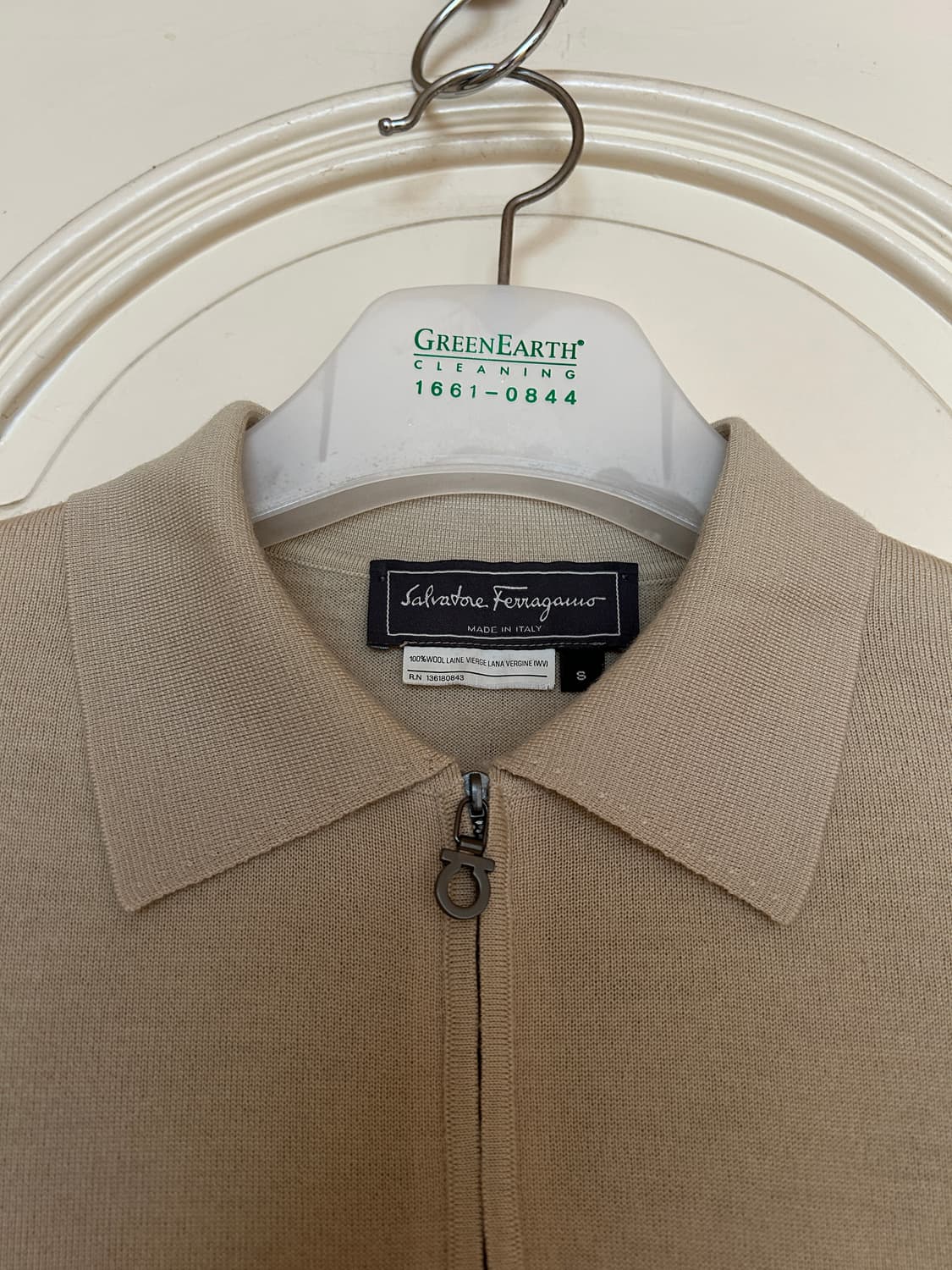 페라가모 반집업 니트 상품이미지2