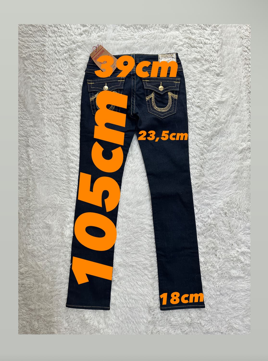 트루릴리젼 빌리 골드 레인보우 부츠컷 청바지 27 상품이미지2