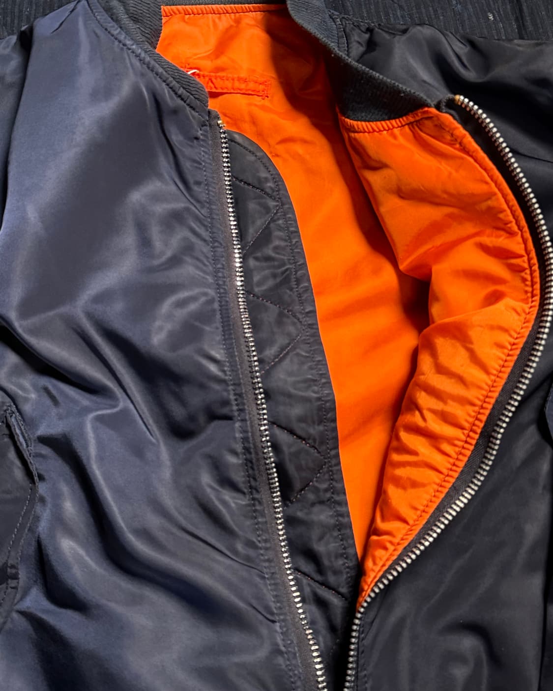 90‘s 알파인더스트리 MA-1 플라이트 자켓 XXL 상품이미지4