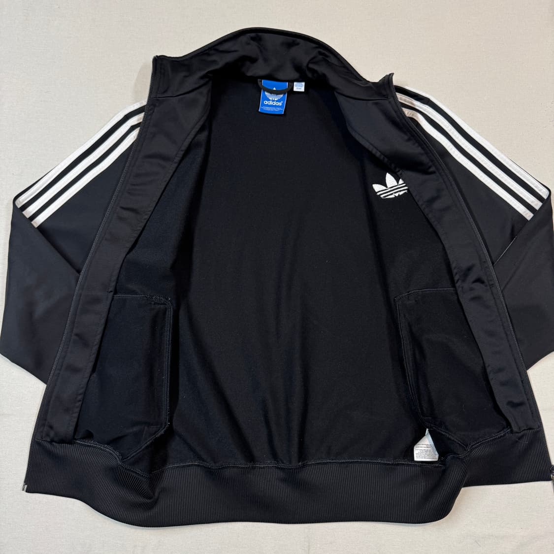 90) 아디다스 파이어버드 삼선 져지 트랙탑 집업 블랙 A12 상품이미지5