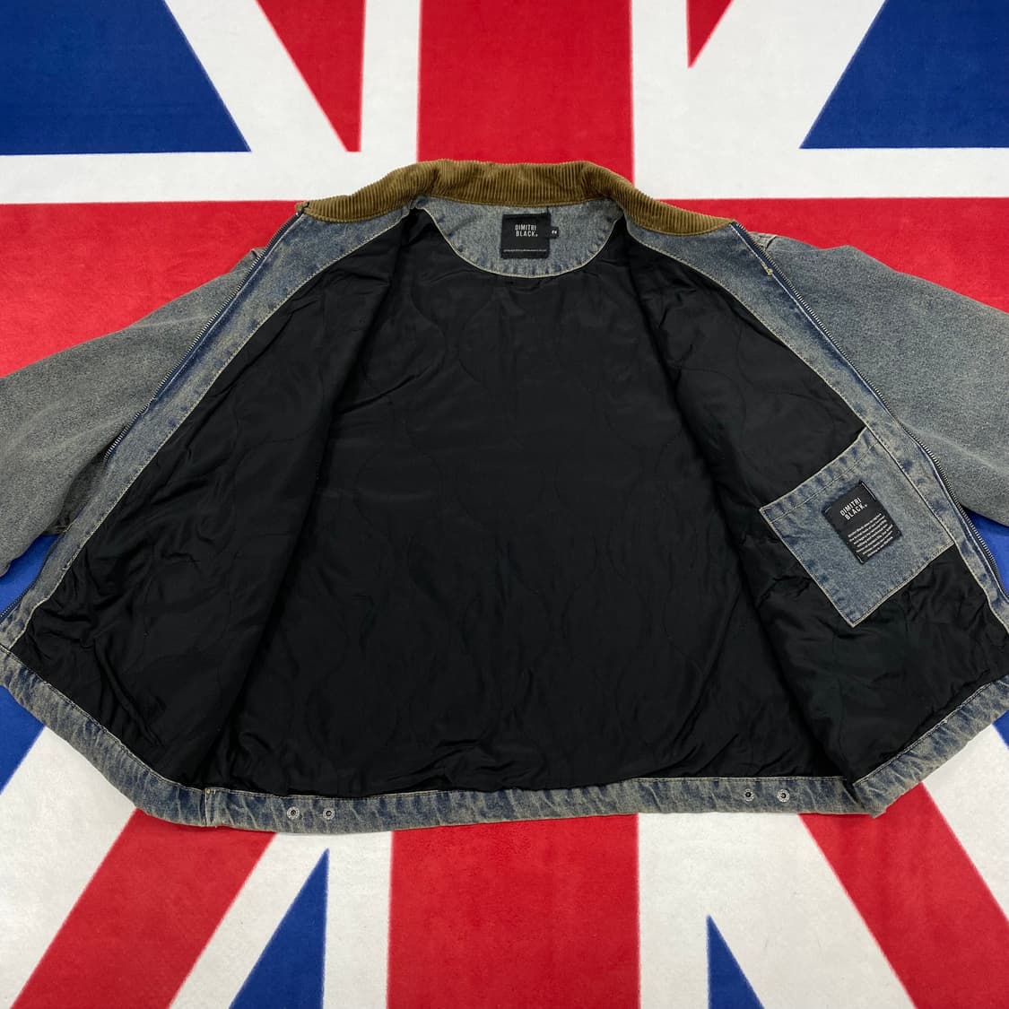 디미트리블랙 페이드 워싱 디트로이트자켓 2 실측XL 상품이미지3