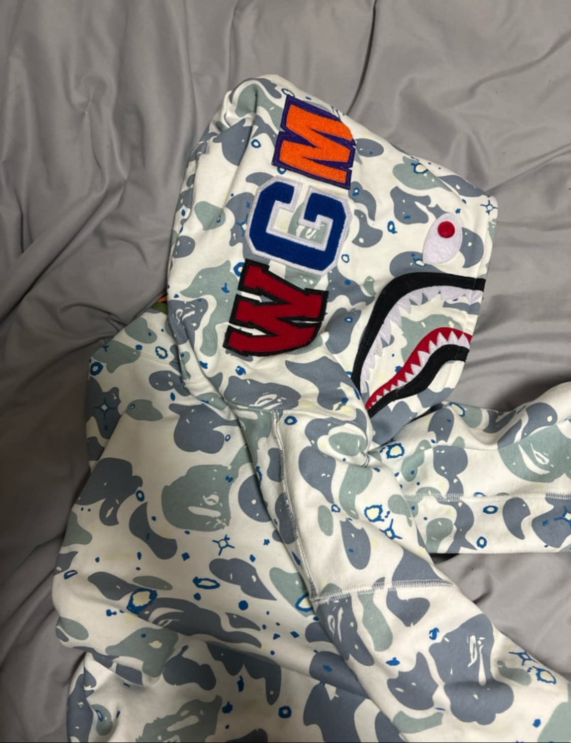 베이프 샤크 후드집업 상품이미지5