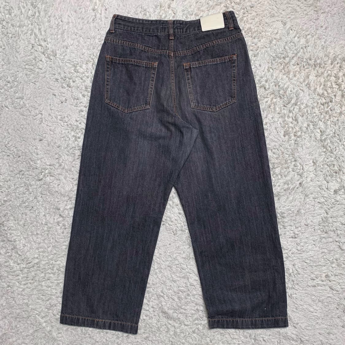 [31] 메종 미네드 원턱 루즈 와이드핏 데님팬츠 상품이미지2