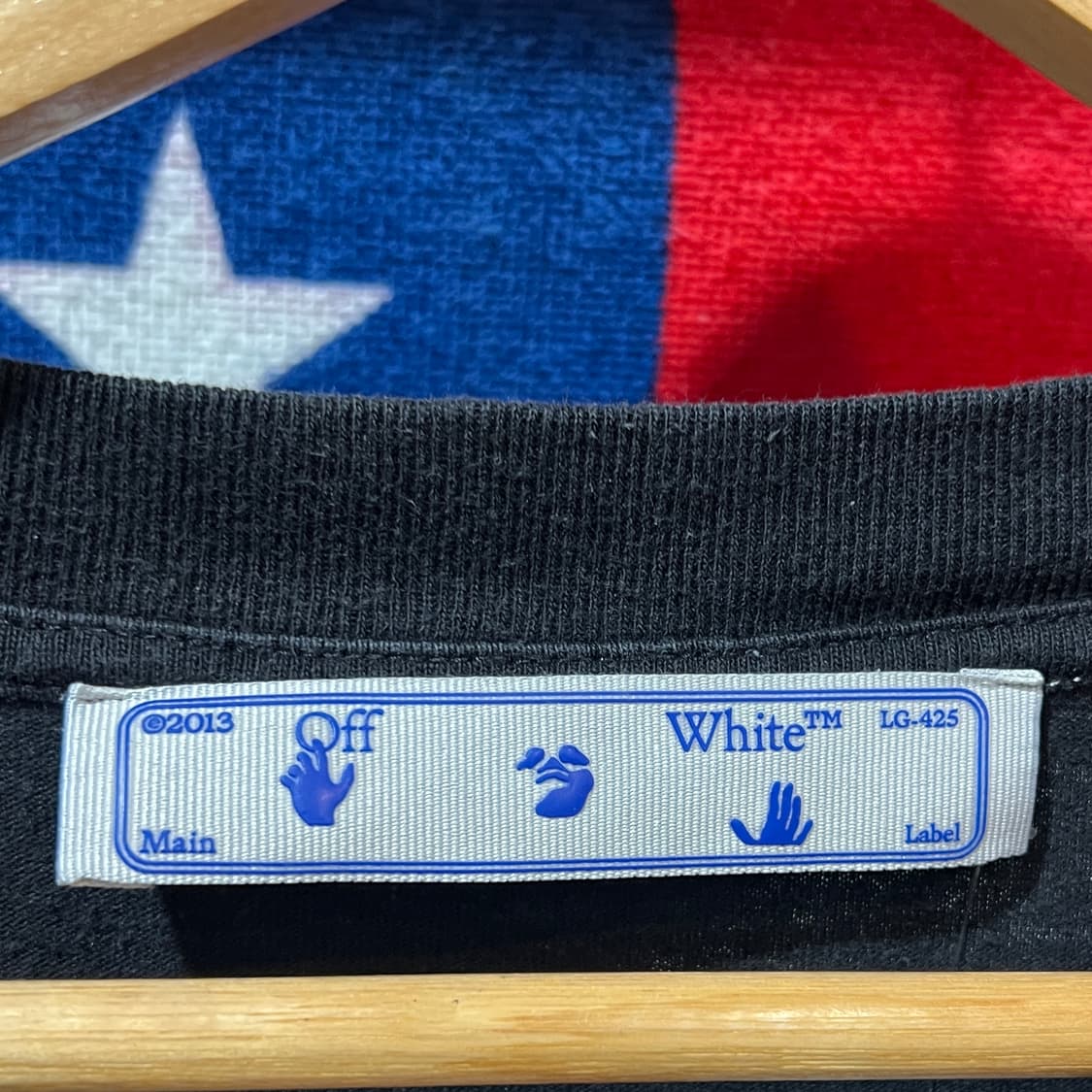 오프화이트 블랙 마커 애로우 티셔츠 상품이미지3