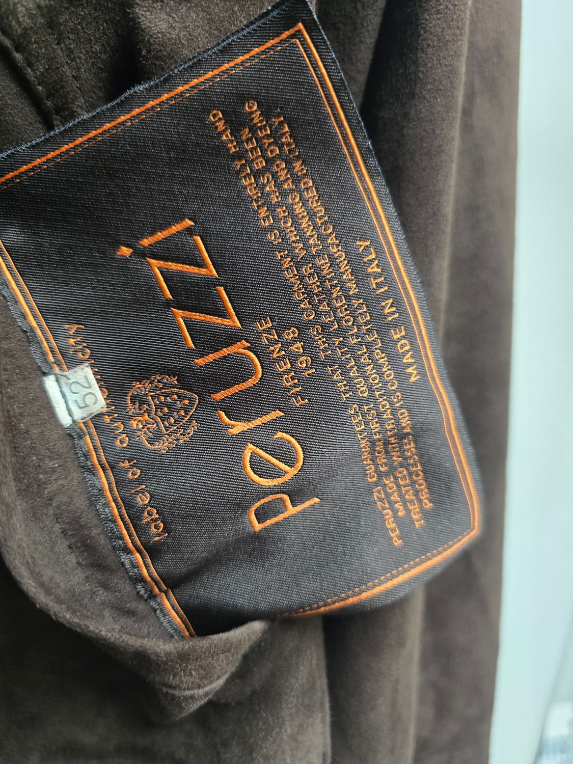 페루치 이탈리아 피렌체 핸드메이드 양가죽. 스웨이드 양면 자켓 52 상품이미지6