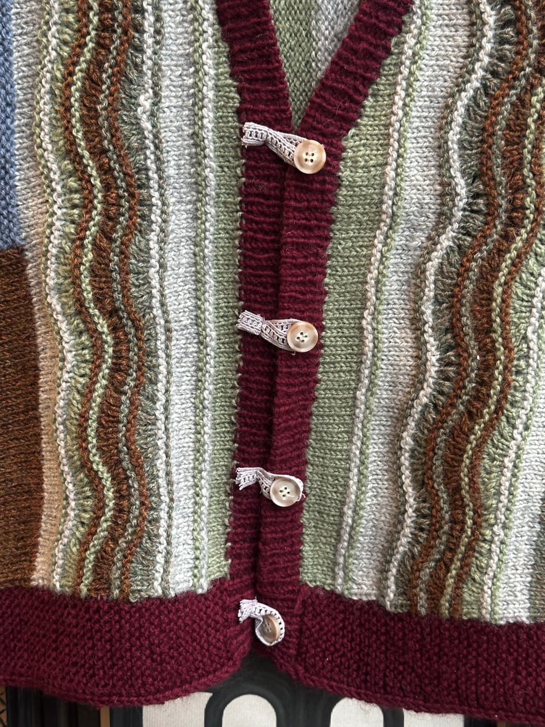 handmade knit vest 상품이미지2