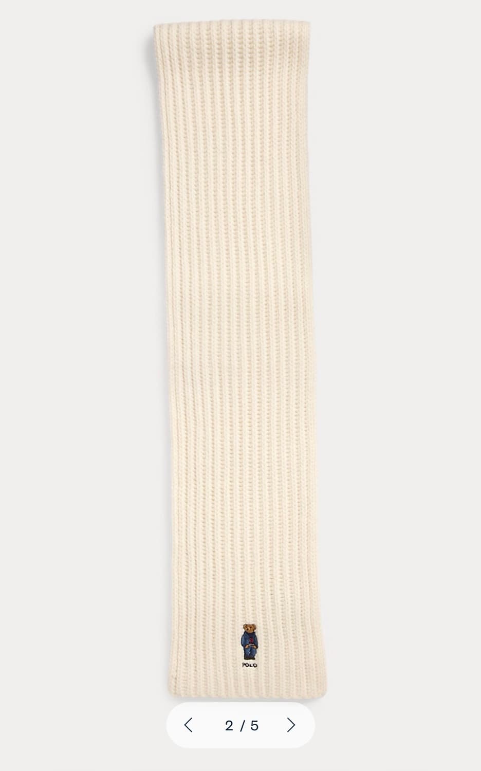 폴로 랄프로렌 머플러 울 상품이미지2