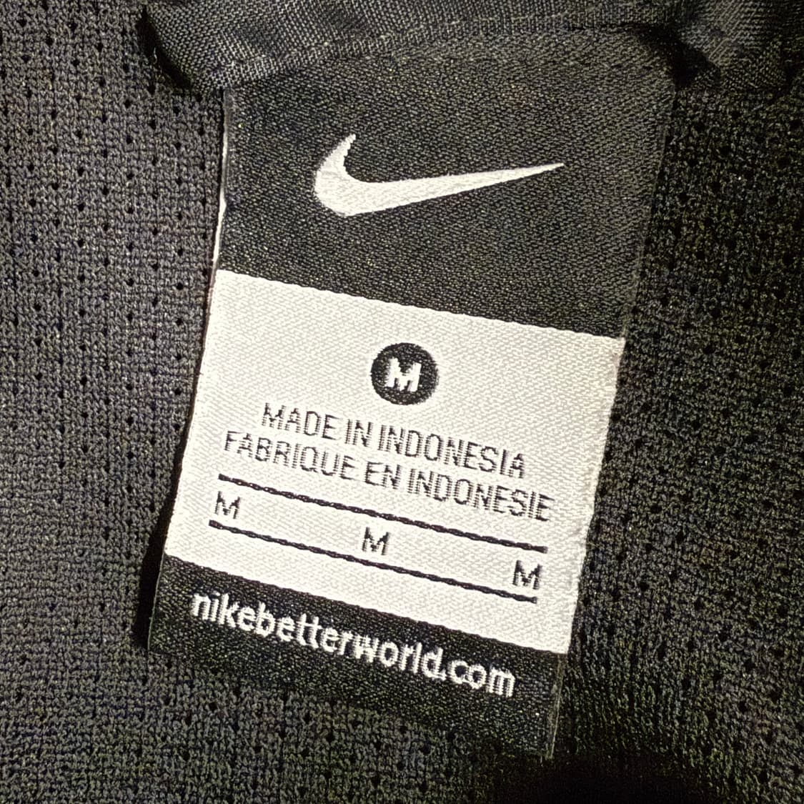 [정품/M] 나이키 아스날 바람막이 블랙 퍼플 b15 상품이미지5